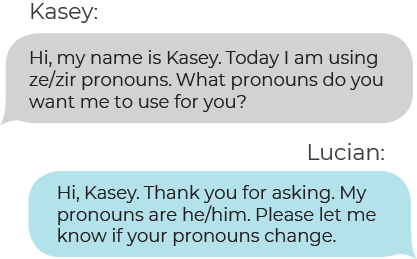 pronouns!